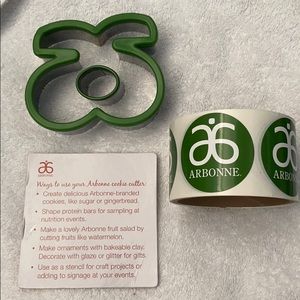 Arbonne cookie cutter & stickers